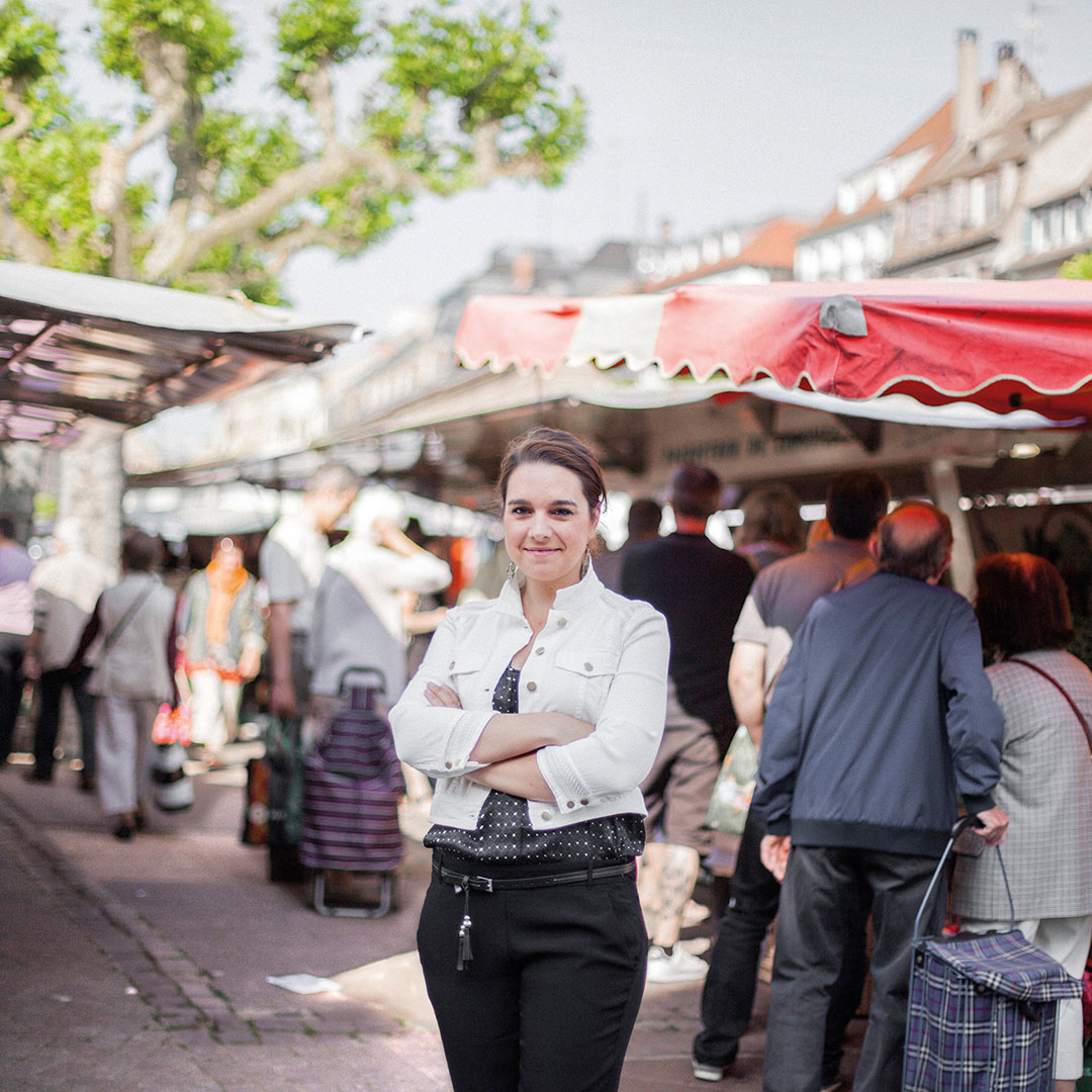 Virginie Holm, Guide et fondatrice de Food & City Tours à Strasbourg