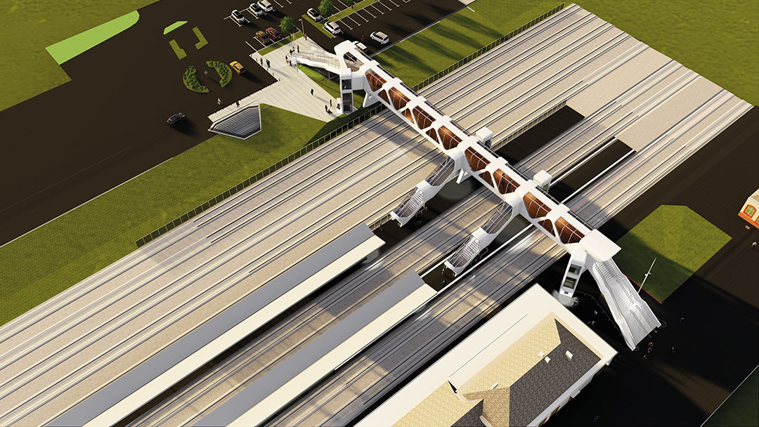 Le nouveau bâtiment de la gare sera au cœur d’un Pôle d’échanges Multimodal, qui répond aux enjeux de mobilité et d’attractivité de la ville et au-delà.
