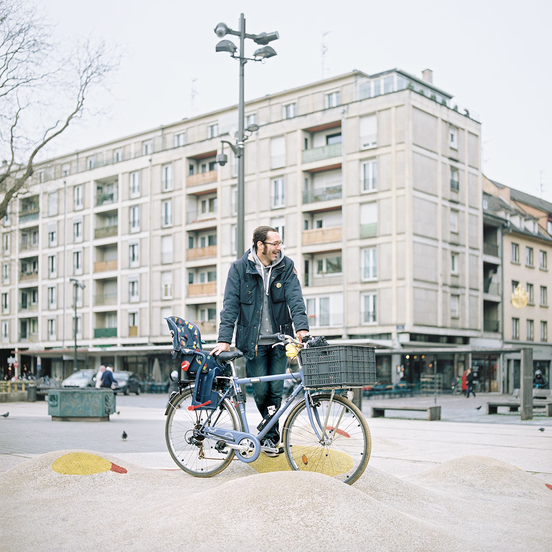 Philipp Pollaert, dj et organisateur d'événements et adhérent Citiz. Photo : Christophe Urbain