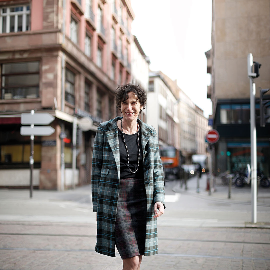 Pascale Richter, architecte et adhérente Citiz. Photo : Christophe Urbain