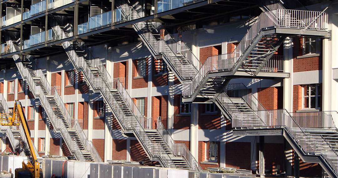 Zut magazine - construction des Docks de Strasbourg. photo : heintz-hehr