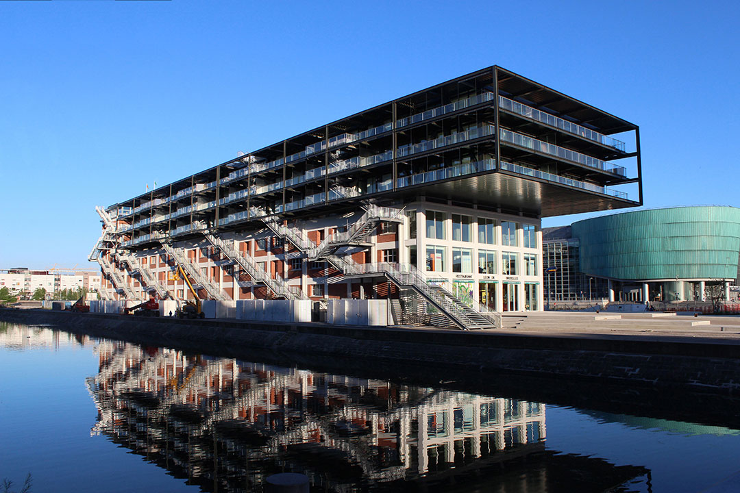 Zut magazine - construction des Docks de Strasbourg. photo : heintz-hehr