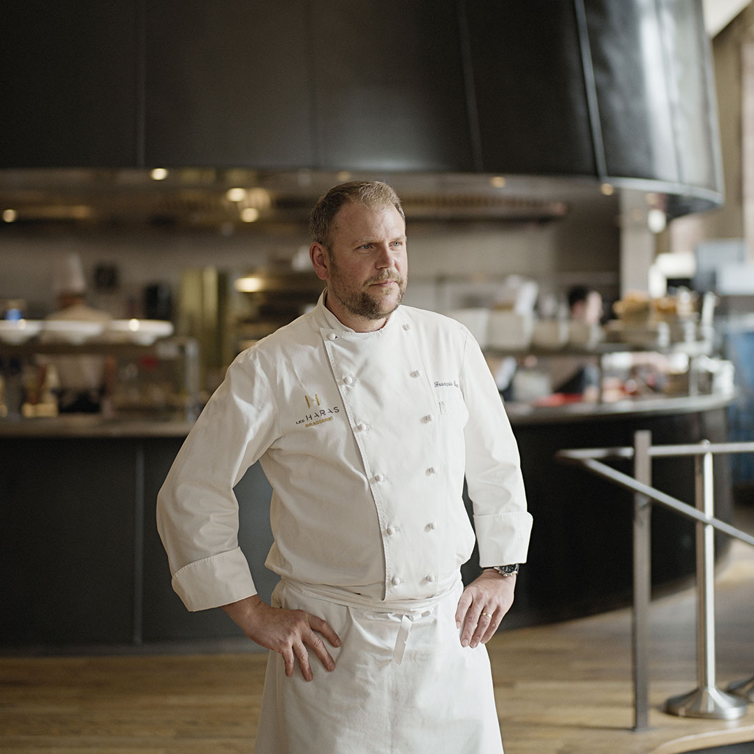 Hors-série Ks Groupe - François Baur, chef de cuisine de la brasserie les Haras. Photo : Henri Vogt