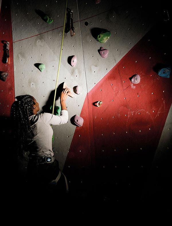 ZUT Magazine - Le sport à l'école au lycée Marie Curie, à Strasbourg. Photo : Pascal Bastien