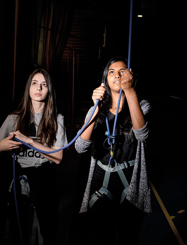 ZUT Magazine - Le sport à l'école au lycée Marie Curie, à Strasbourg. Photo : Pascal Bastien