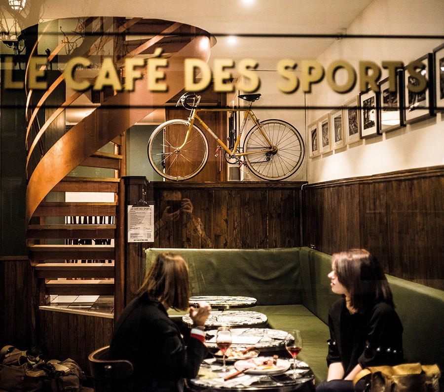 Le bar Le Café des Sports à Strasbourg © Pascal Bastien