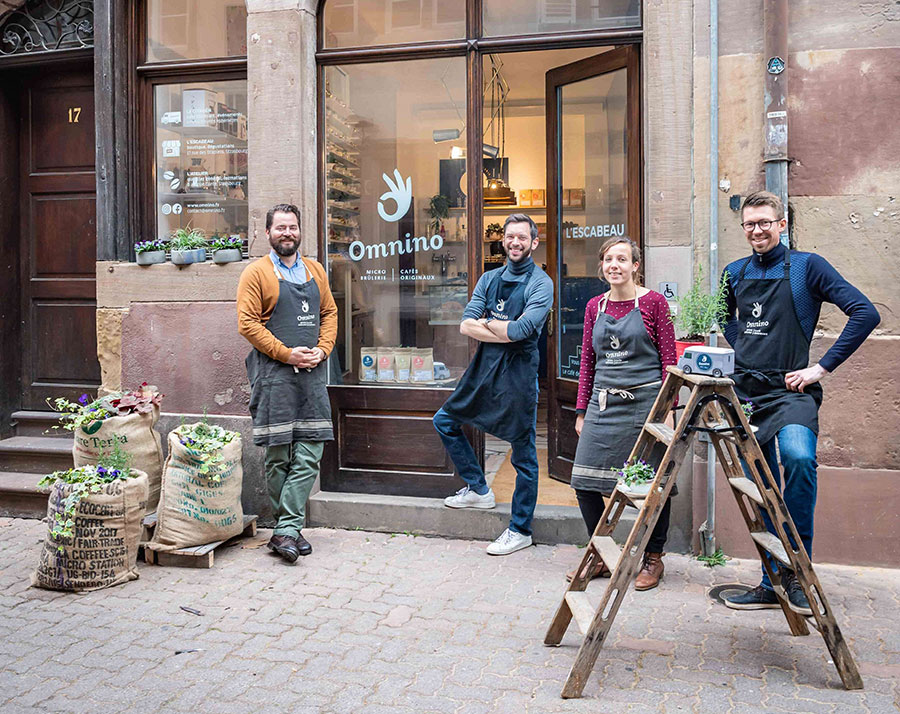 Zut Magazine l'Artisanat dans l'Eurométropole de Strasbourg - Café Omnino à Strasbourg