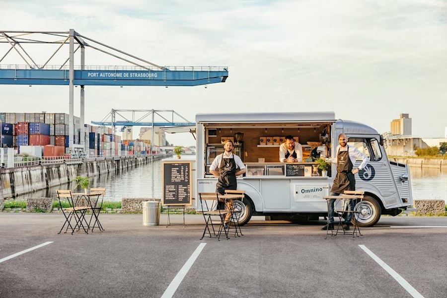 Tub coffee truck Omnino