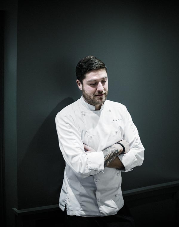 Chef Xavier Jarry du restaurant La fabrique à Strasbourg/Schiltigheim. © Christophe Urbain