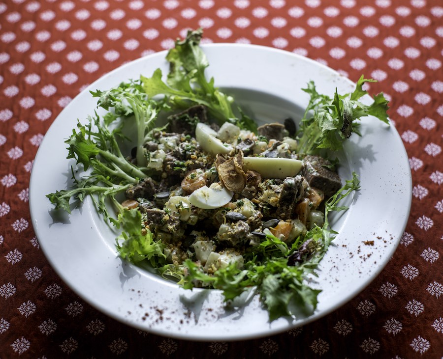 Salade de pot-au-feu - La Cruche ©Christophe Urbain
