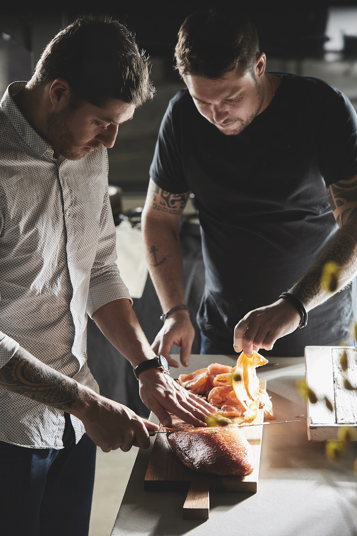 Xavier Jarry Antoine Kuster La Fabrique Le Bistrot d'Antoine Strasbourg restaurant. © Alexis Delon / Preview