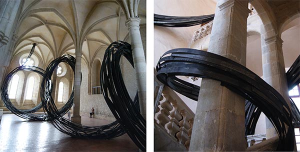 Espace André Malraux à Colmar - Expositions de Rainer Gross, Abbaye de Noirlac & Palais des archevêques de Narbonne