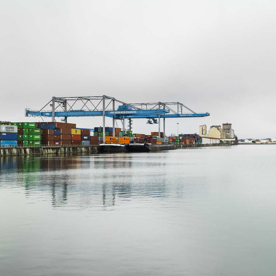 Port autonome de Strasbourg © Pascal Bastien