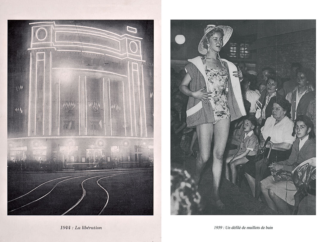 ZUT - 100 ans des Galeries Lafayette Strasbourg - Archives 1944 et 1959