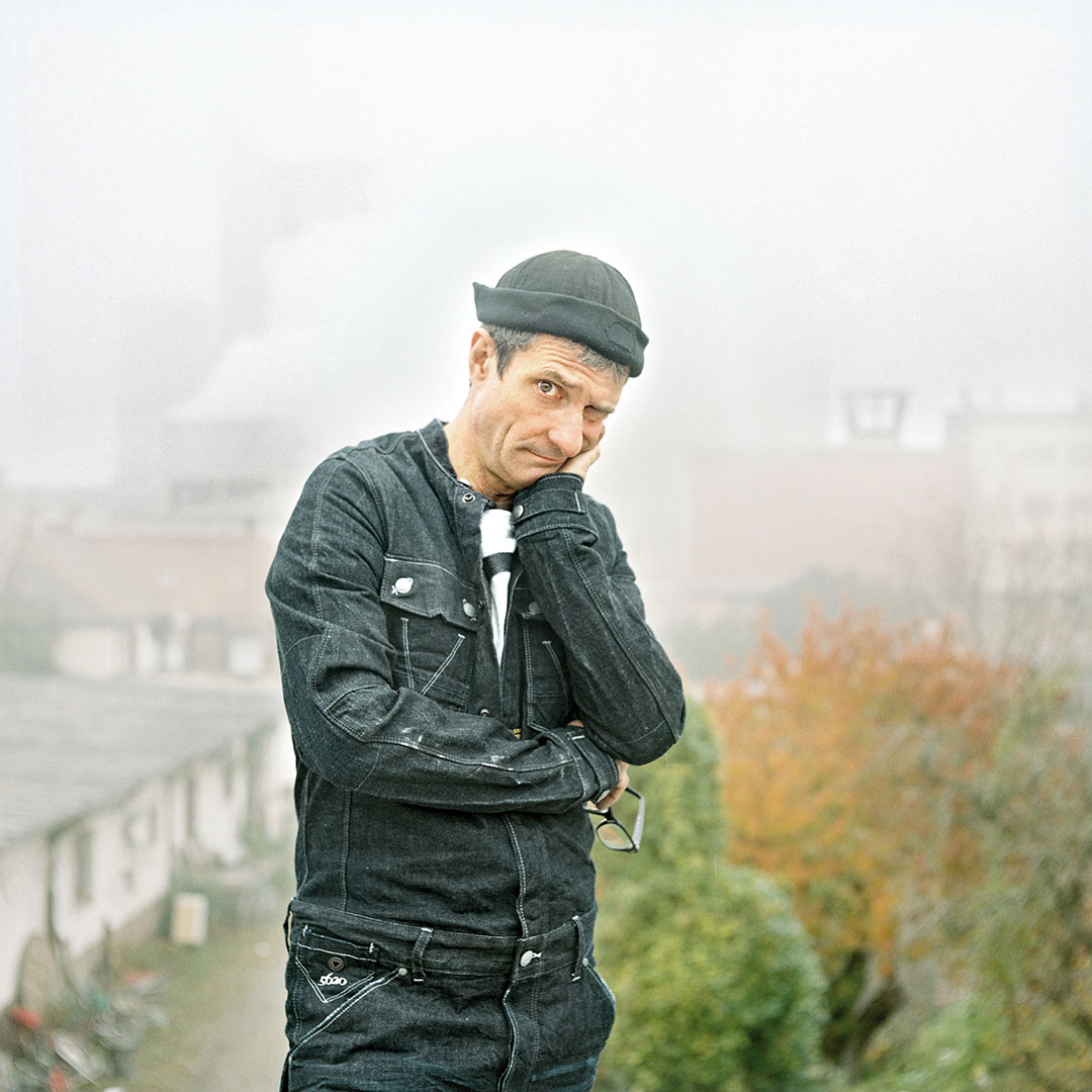 DANIEL DEPOUTOT artiste plasticien à Strasbourg photographié par Christophe Urbain