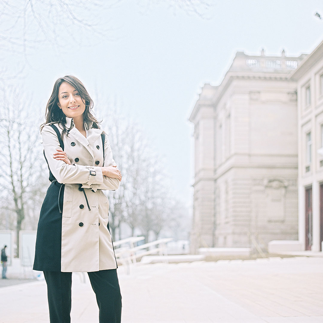 LEILA-KADDOUR-BOUDADI journaliste à Strasbourg photographiée par Christophe Urbain
