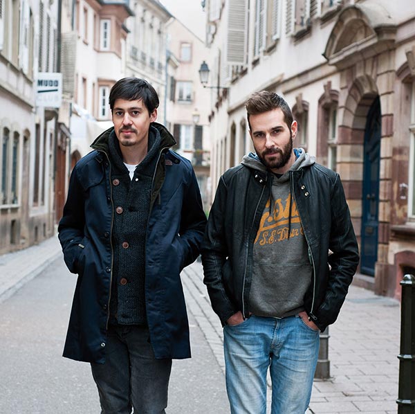 Clement Protto et Mathieu Zgraggen fondateurs de Scène de bain à Strasbourg photographié par Eric Antoine