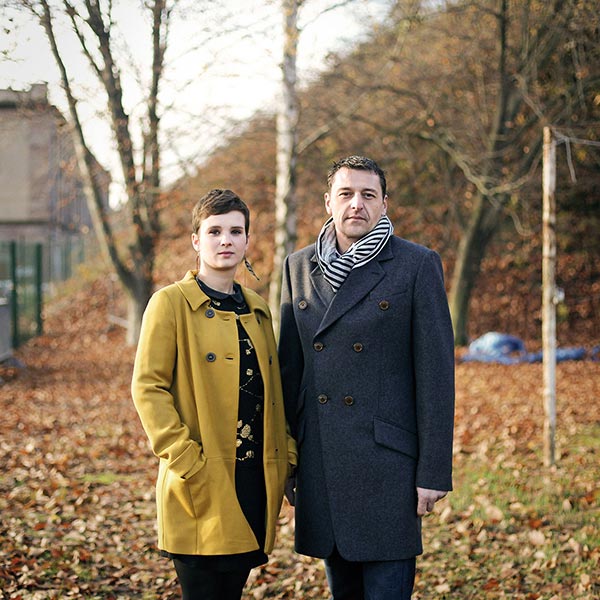 Renaud Schneider et méryl Przybyski-Diouf chef et responsable à Strasbourg photographié par Christophe Urbain