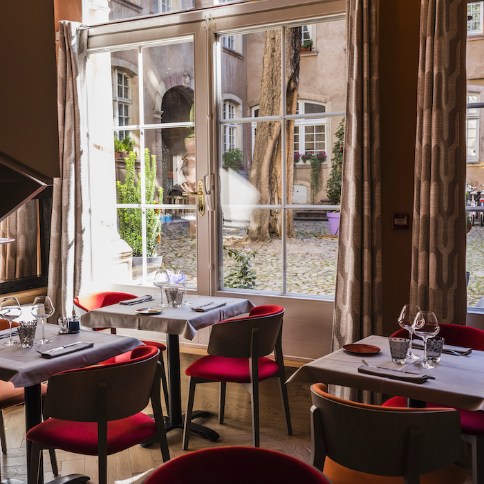 Une des salles du restaurant Perles de Saveurs à Strasbourg. © Pascal Bastien