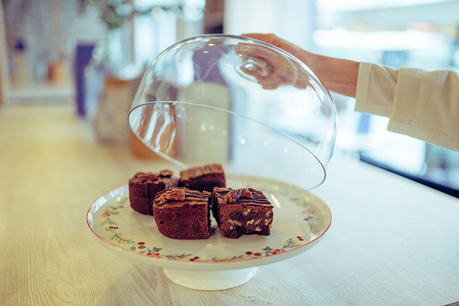 Brownies, Paulo restaurant Strasbourg © Jésus s. Baptista