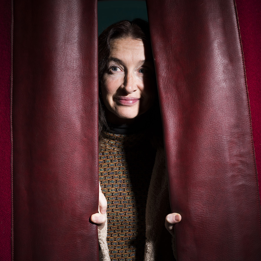 Anne Brochet, actrice et romancière, portrait à Strasbourg, par Pascal Bastien.