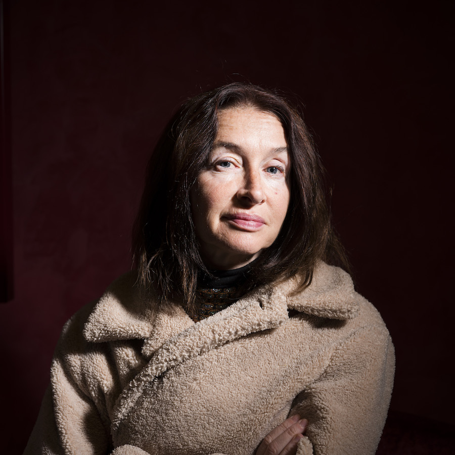 Anne Brochet, actrice et romancière, portrait à strasbourg, 18 novembre 2019