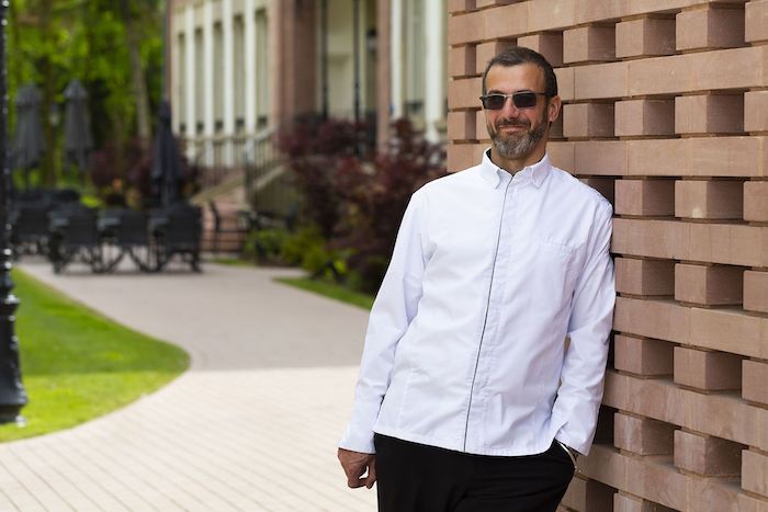 Le Chef Arnaud Barberis. Photo Karine Faby.