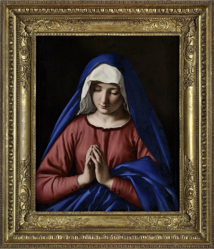 Giovanni Battista Salvi, dit Sassoferrato, La Vierge en oraison © Mathieu Bertola, Musées de la ville de Strasbourg