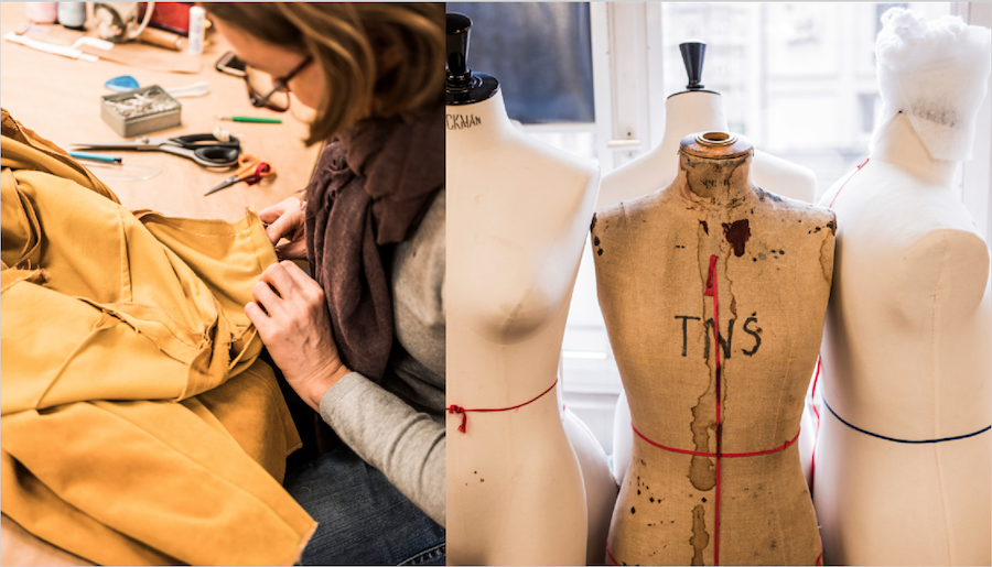 L'atelier de création de costumes du Théâtre National de Strasbourg - Photo : Pascal Bastien