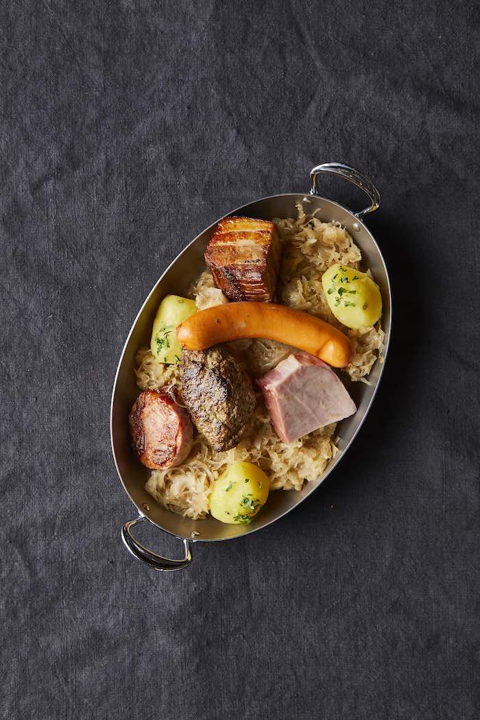 Choucroute de la brasserie.