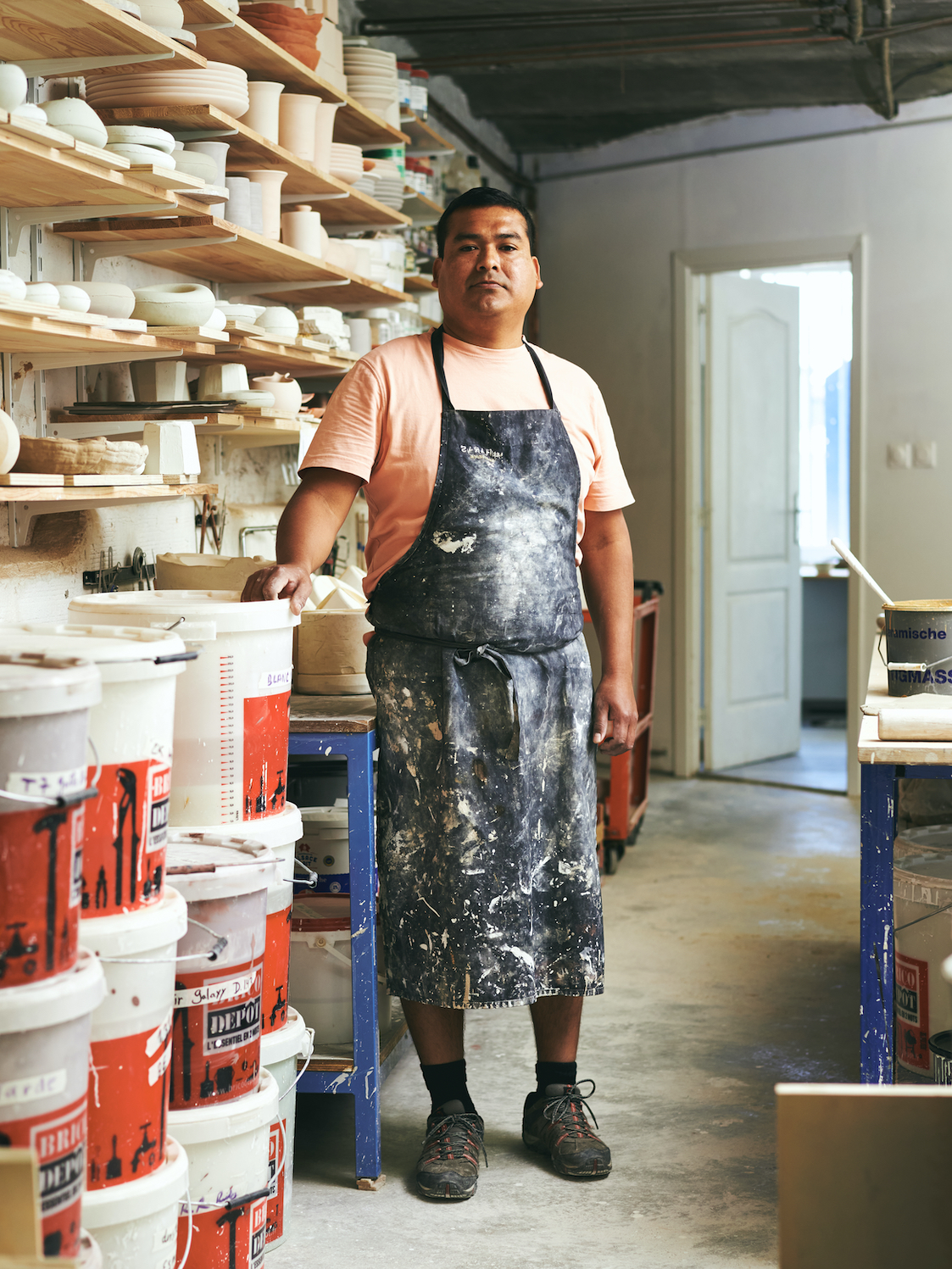 Rudy Surco, céramiste gastronomique, photo Simon Pagès