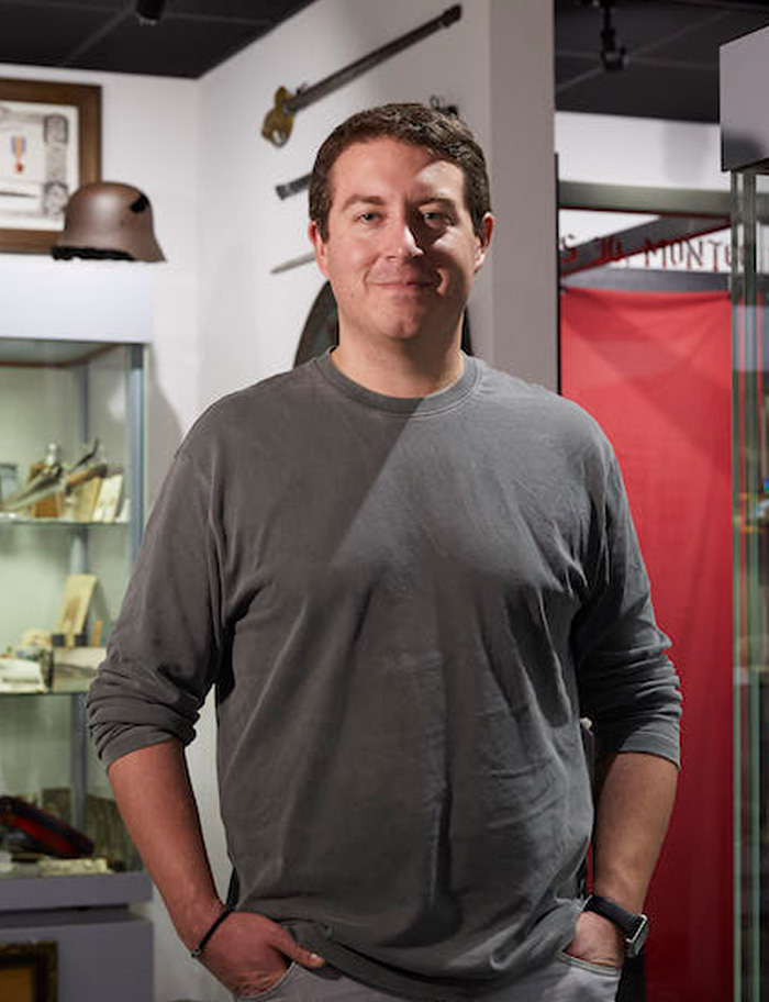 Cédric Lemaître, président du musée © Estelle Hoffert